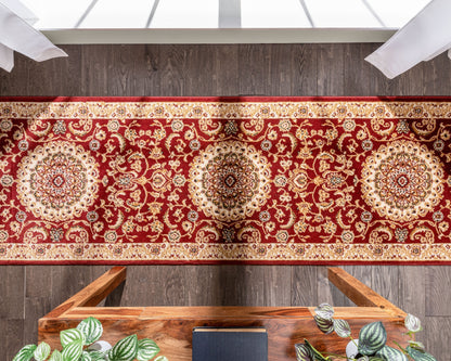 Mykonos Traditional Oriental & Persian Red Rug DU-70