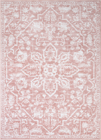 Disa Vintage Medallion Blush Soft Rug DZ-00