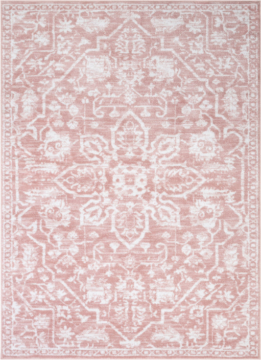 Disa Vintage Medallion Blush Soft Rug DZ-00