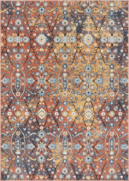 Como Vintage Bohemian Oriental Red Rug ENV-40