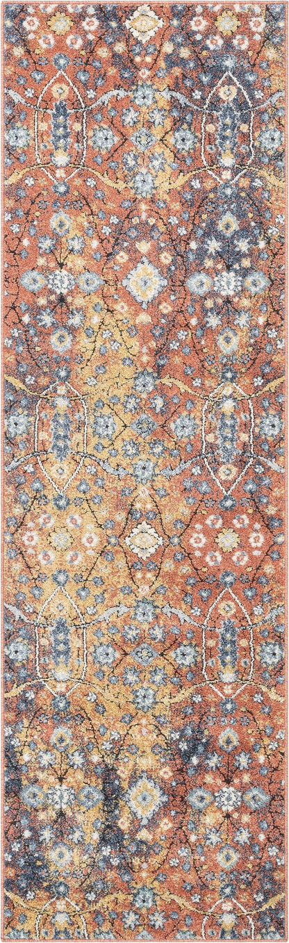 Como Vintage Bohemian Oriental Red Rug ENV-40