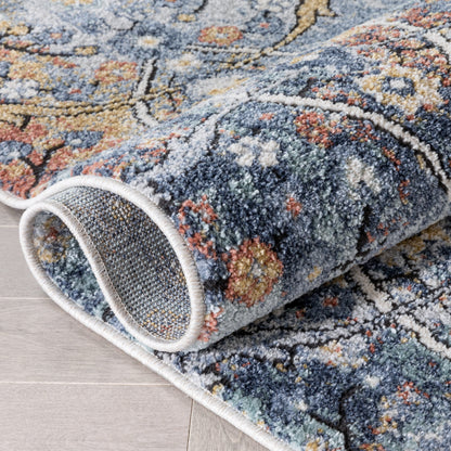 Como Vintage Bohemian Oriental Blue Rug ENV-44
