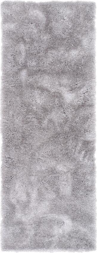 Liza Silver Plush Shag Rug FE-17