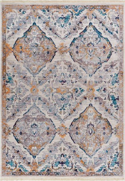 Adana Beige Vintage Ogee Rug GT-80