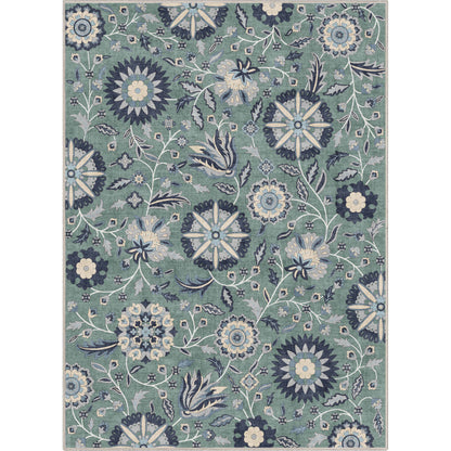 Kings Court Charlotte Green Rug IP-KC-181