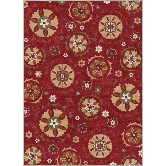 Kings Court Beatrice Red Rug IP-KC-190