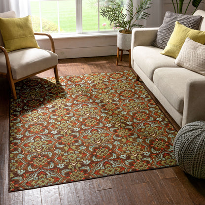 Florence Brown Traditional Rug KC-108