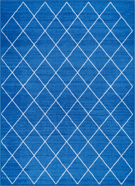 Clover Blue Modern Rug KC-124