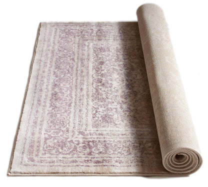 Melange Lavender Vintage Modern Rug KE-28