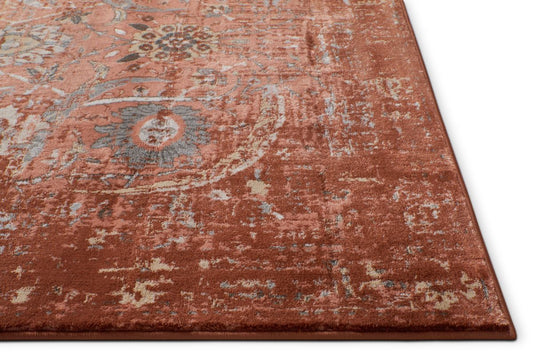 Goa Copper Vintage Modern Rug KE-60