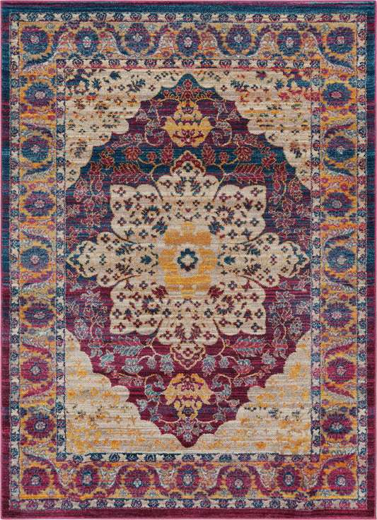 Monica Lavender Modern Vintage Rug LA-14