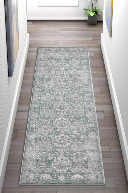 Sorrenti Blue Vintage Rug LA-26