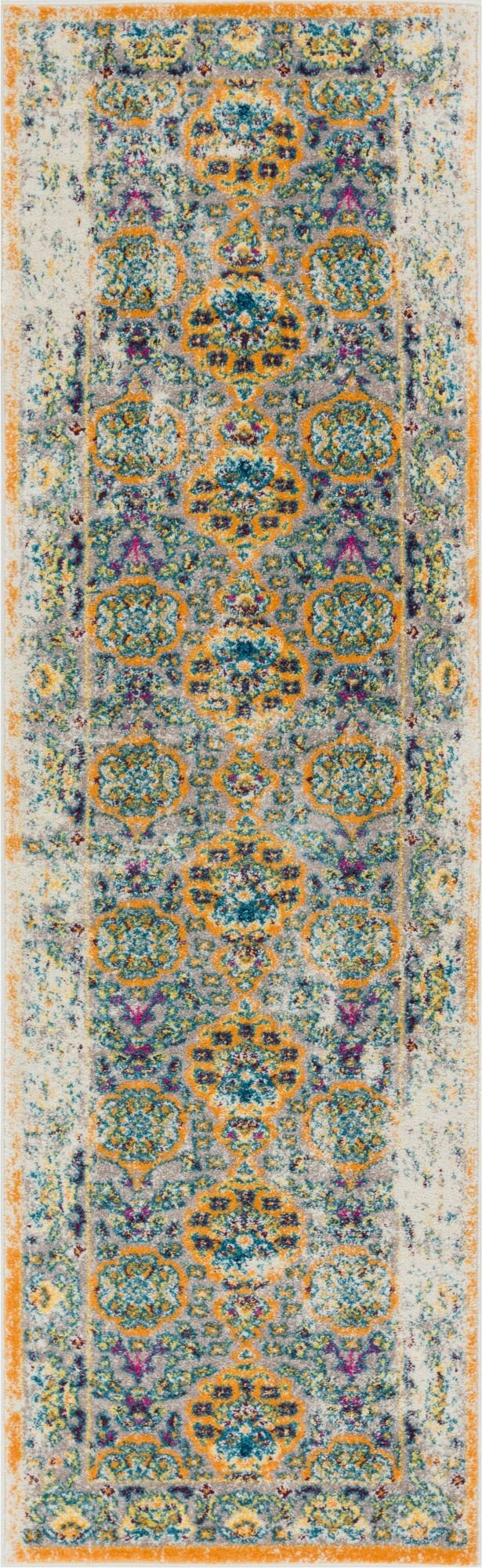 Sorrenti Orange Vintage Rug LA-29