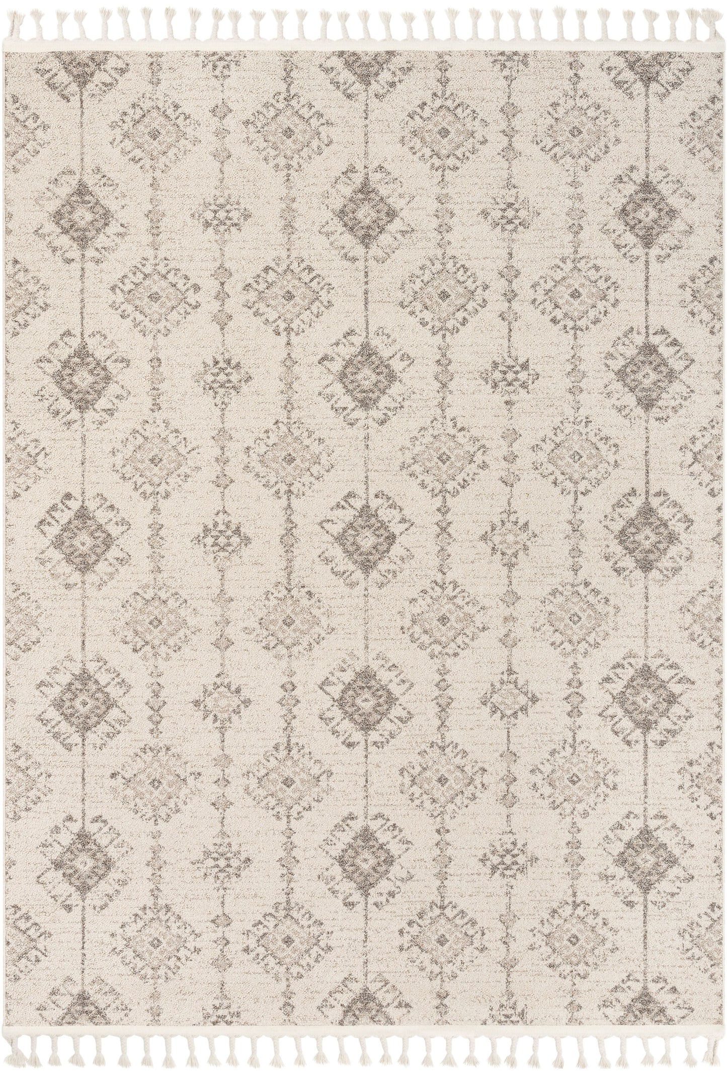 Concetta Moroccan Trellis Beige Kilim-Style Rug LDL-112
