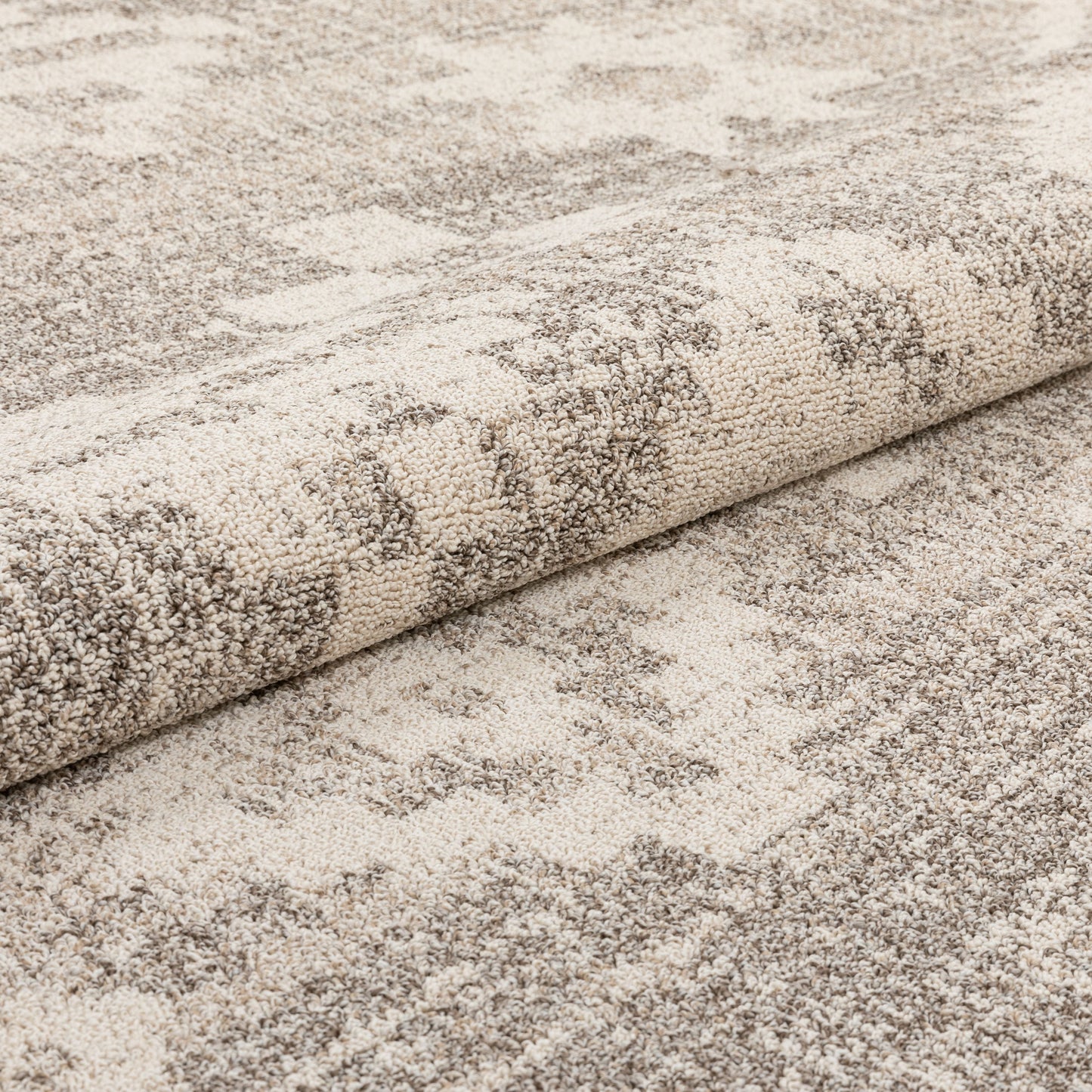 Romeo Moroccan Tribal Diamond Pattern Beige Kilim-Style Rug LDL-182
