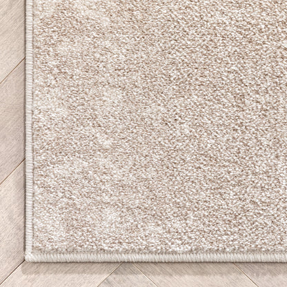 Myra Abstract Leaf Pattern Ivory Vintage Rug LIS-132