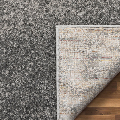 Madia Industrial Solid & Striped Distressed Grey Rug LIS-27