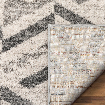 Cordoba Modern Geometric Diamond Pattern Grey Rug LIS-47