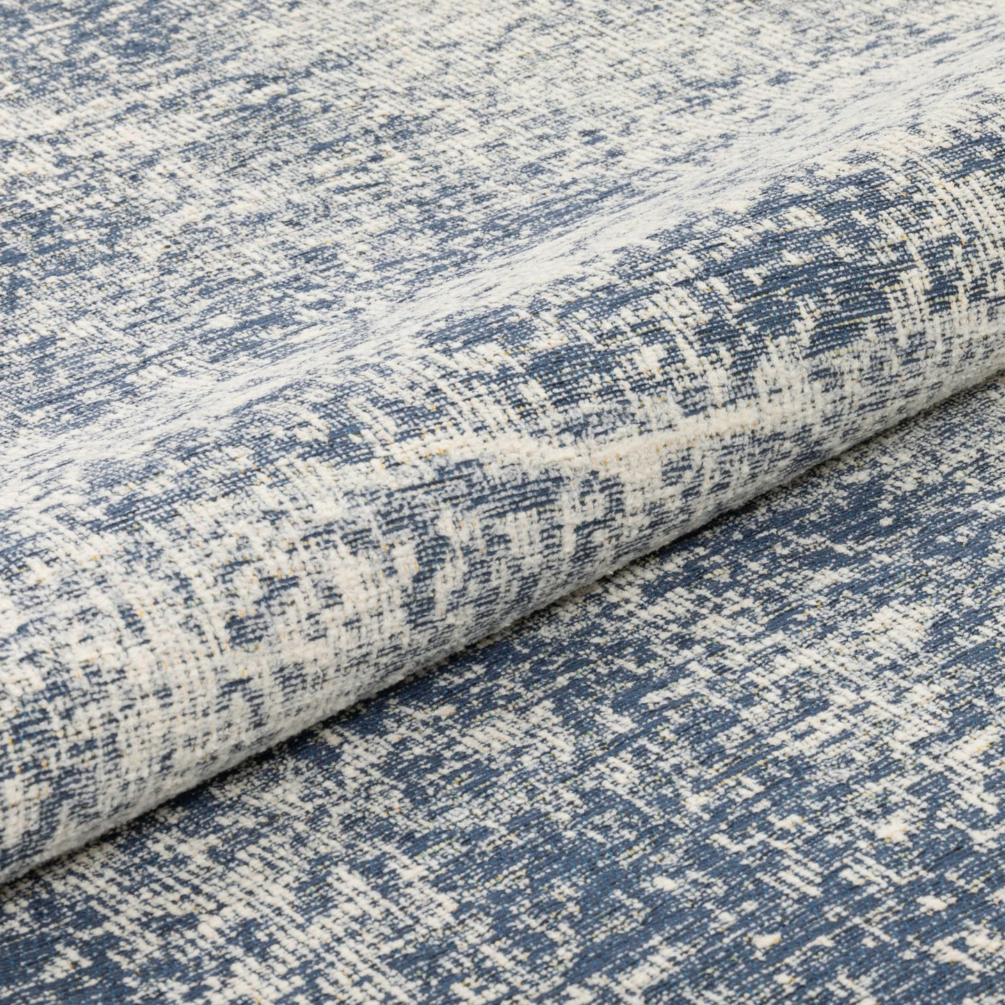 Atri Modern Distressed Abstract Beige Kilim-Style Rug LL-04