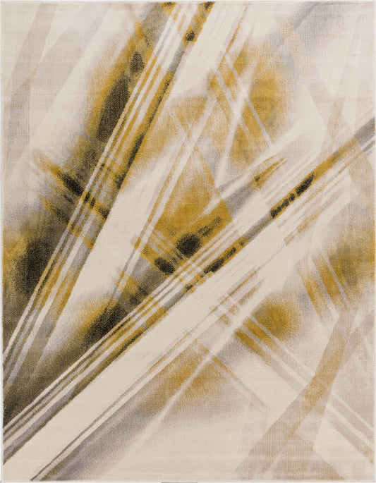 Pierre Stripes Beige Modern Rug LO-22