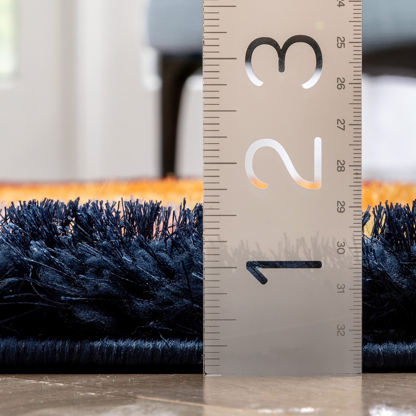 Lowry Abstract Waves Shag Multi 3D Textured Rug LOG-81