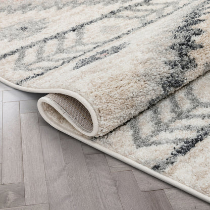 Prato Tribal Southwestern Geometric Pink Rug MA-19