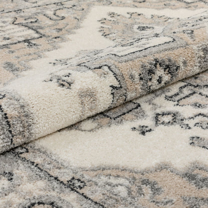 Scafa Vintage Medallion Oriental Beige Rug MA-62