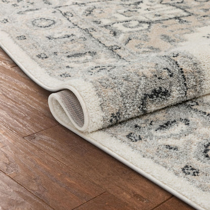 Scafa Vintage Medallion Oriental Beige Rug MA-62