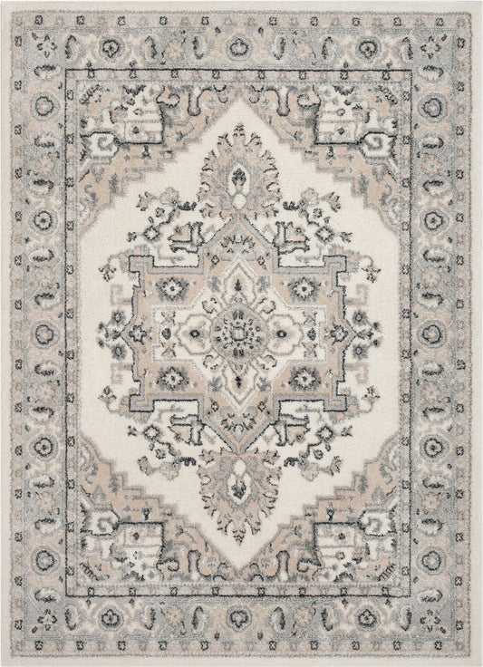 Scafa Vintage Medallion Oriental Beige Rug MA-62