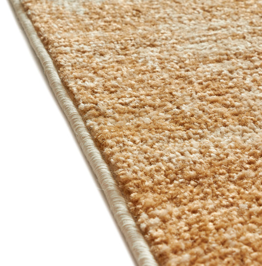 Central Park Brown Abstract Brushstrokes Rug MC-158