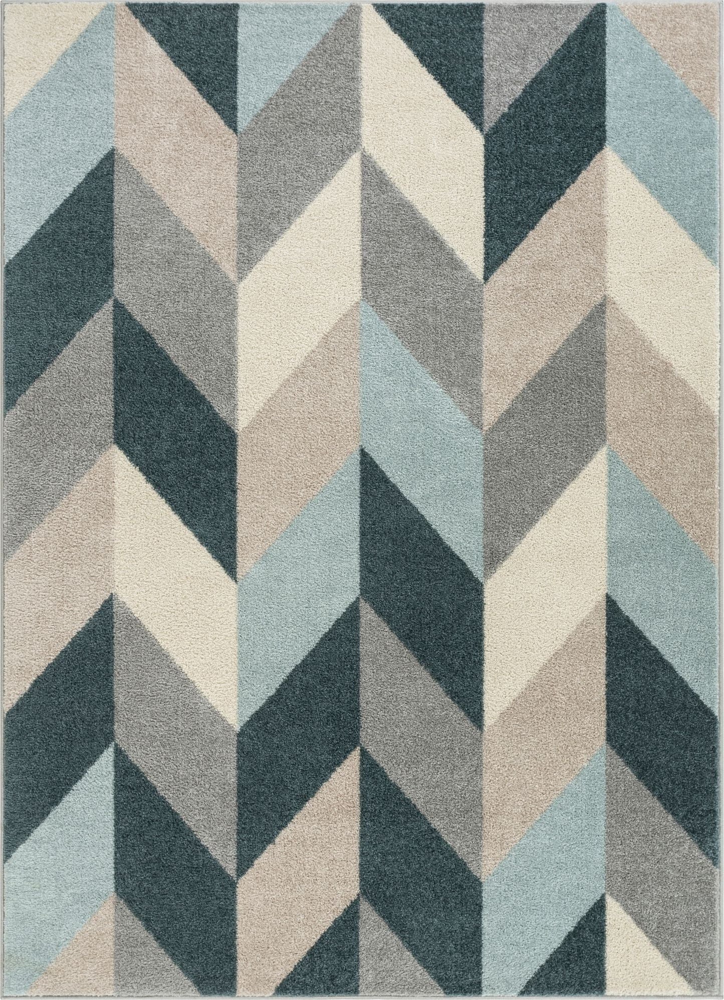 Porter Blue Modern Bohemian Rug MC-264