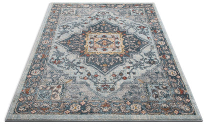 Cleo Blue Modern Rug MC-364