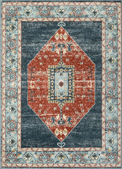 Mabel Blue Modern Rug MC-384