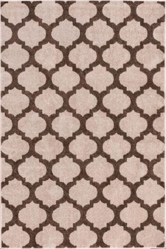 Zoe Natural Modern Trellis Rug MC-52