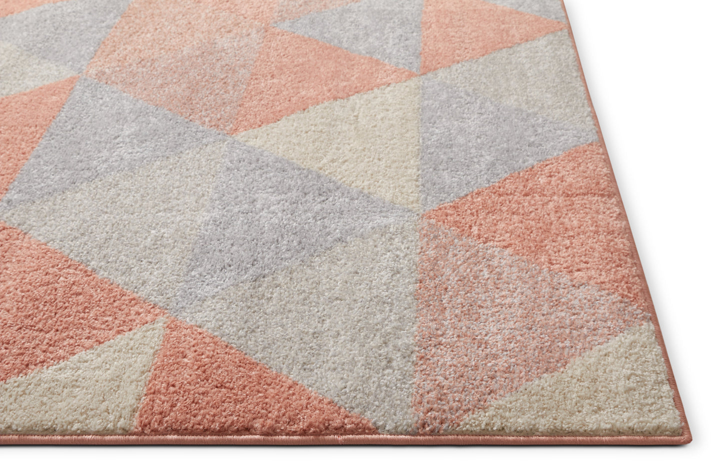 Alvin Blush Modern Geometric Rug MC-69