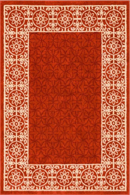 Mystic Gabby Red Modern Rug Mc- 70