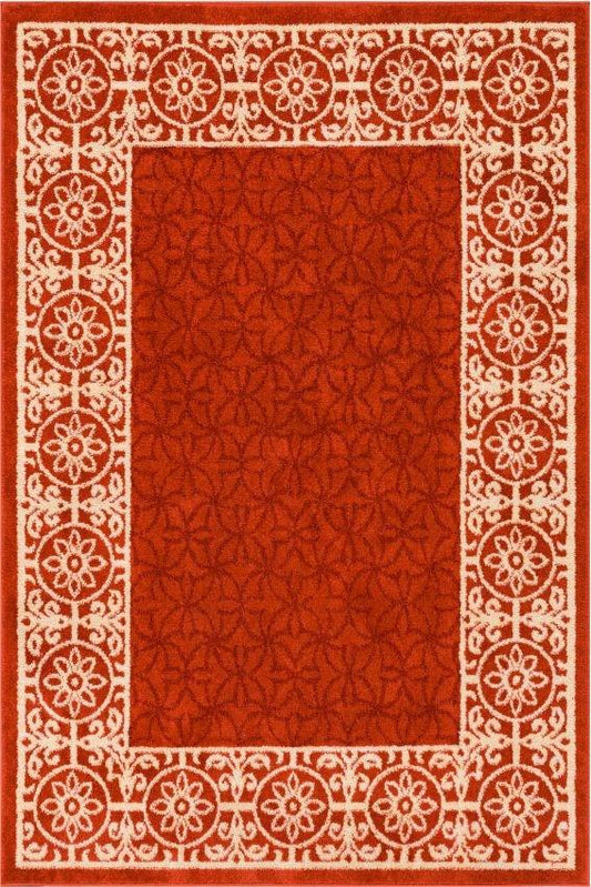 Mystic Gabby Red Modern Rug Mc- 70