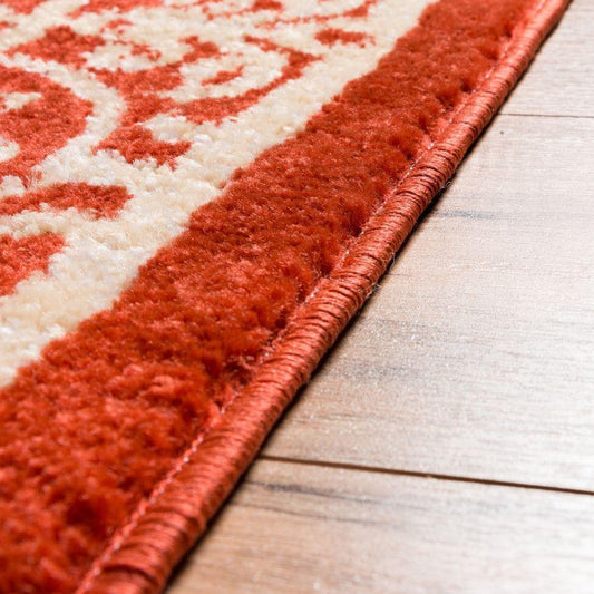 Mystic Gabby Red Modern Rug Mc- 70