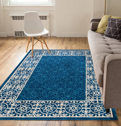 Gabby Blue Modern Rug MC-74