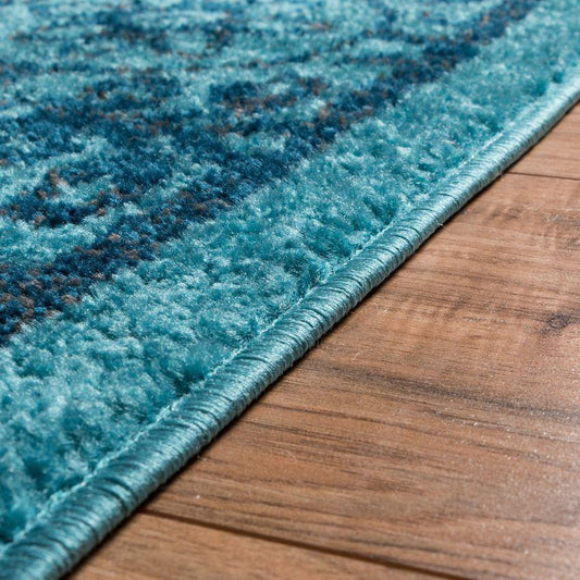 Gabby Light Blue Modern Rug MC-76