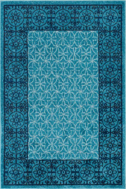 Gabby Light Blue Modern Rug MC-76