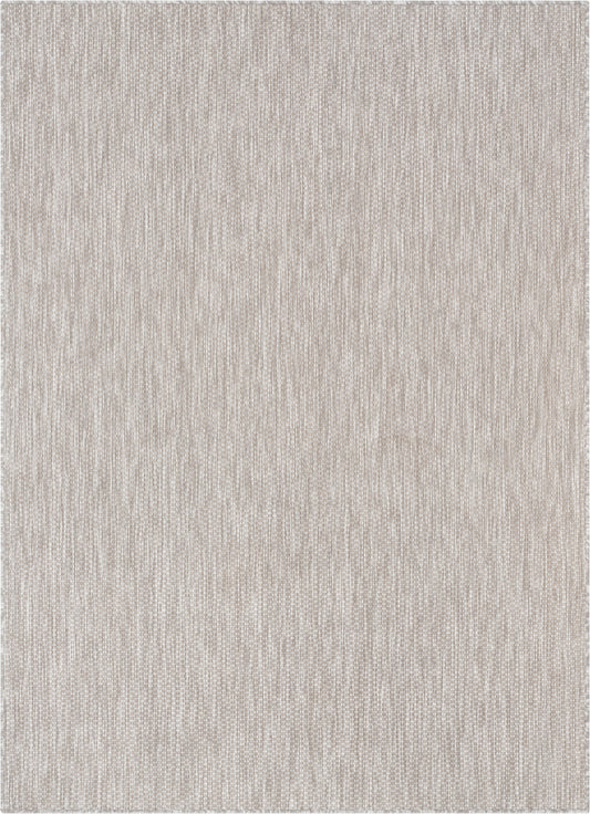 Leif Nordic Geometric Pattern Indoor Outdoor Grey Flatweave Rug MED-147