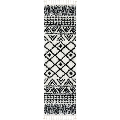 Tayanna Tribal Moroccan Ivory Shag Rug MEL-62