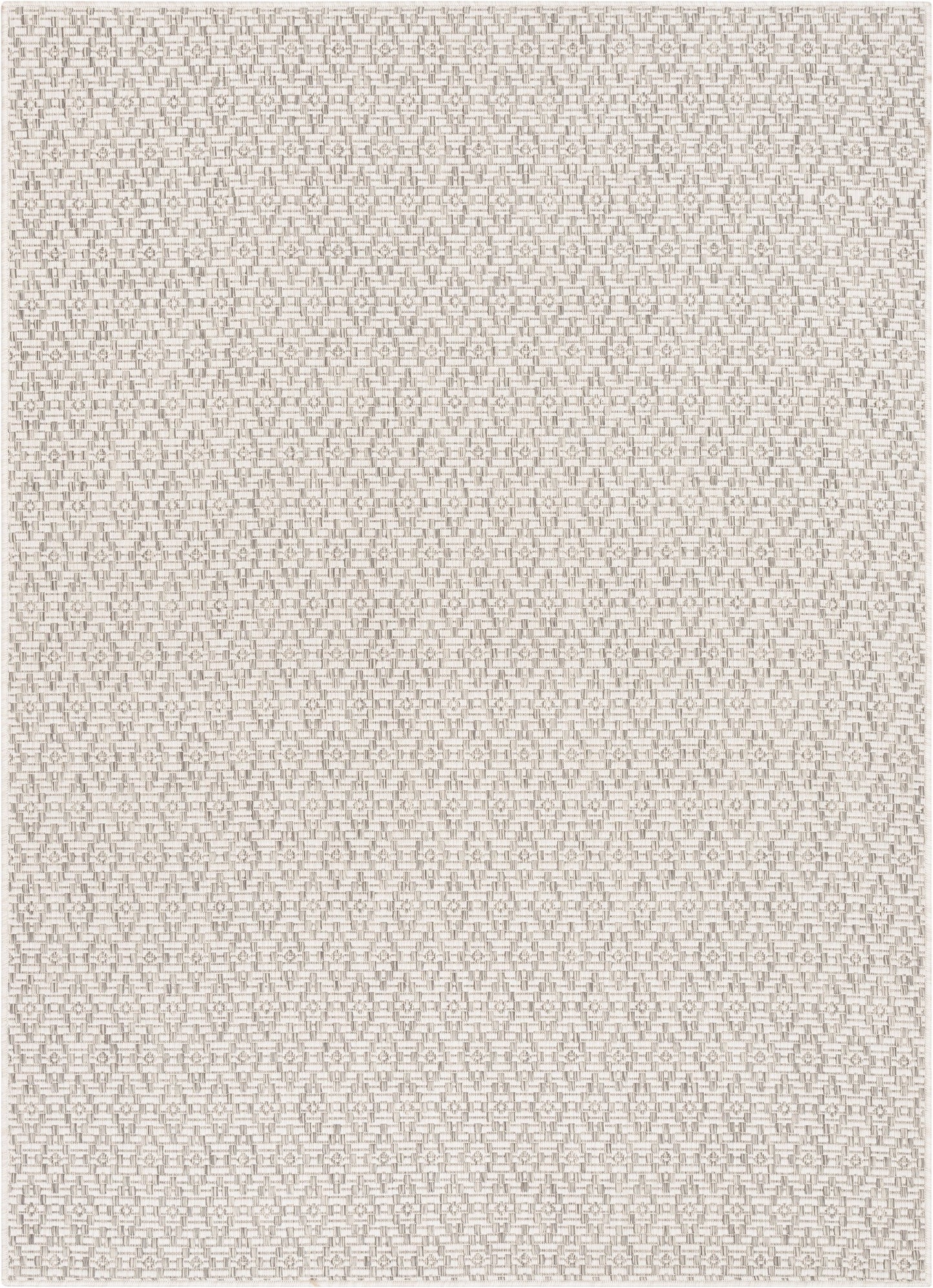 Sienna Moroccan Trellis Pattern Grey Indoor Outdoor Jute Rug MIL-107