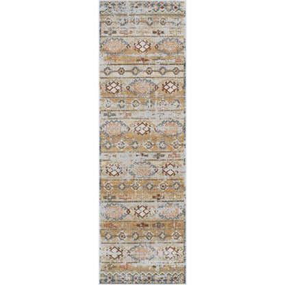 Alu Cream Vintage Modern Tribal Rug OM-172