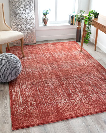 Emmet Terra Vintage Solid Distressed Rug OM-190