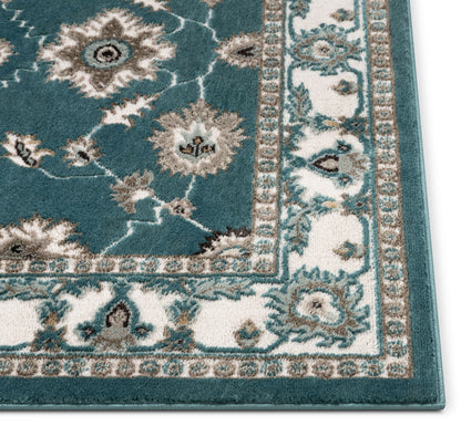 Celia Traditional Persian Oriental Blue High-Low Rug OR-06