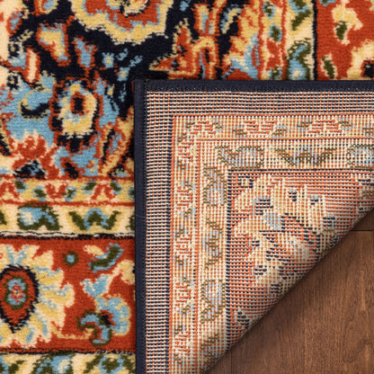 Nima Traditional Medallion Persian Navy Rug PA-104