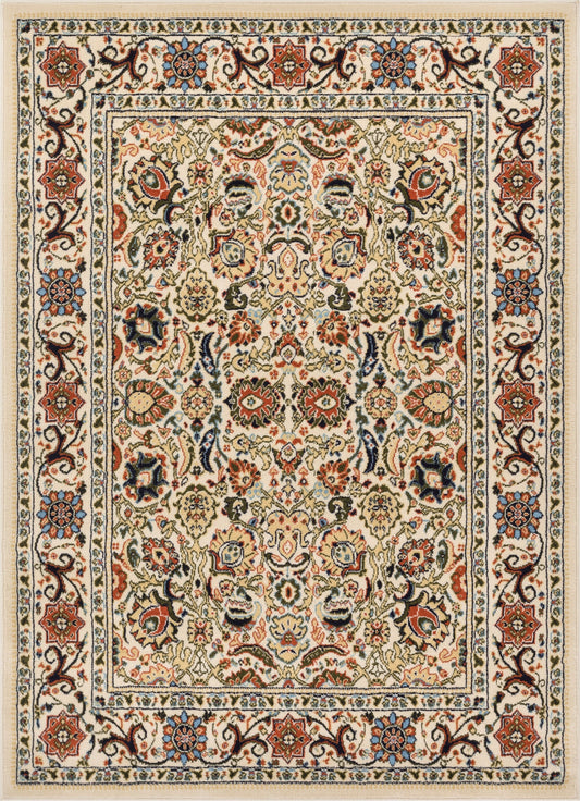 Tabriz Traditional Ivory Rug-PA-12