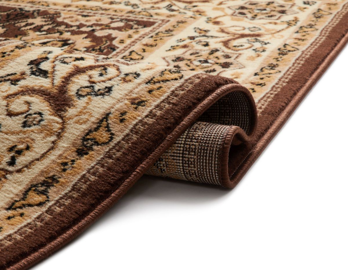 Tabriz Brown Traditional Rug PA-18
